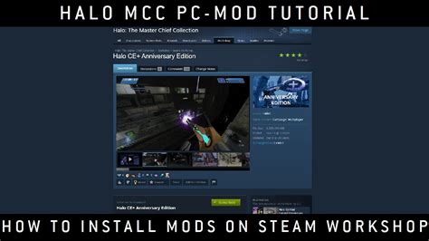 Halo MCC PC Mod Tutorial How To Install Mods On Steam Workshop YouTube