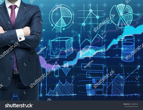 Person Crossed Hands Formal Suit Trader Stock Photo 315858974