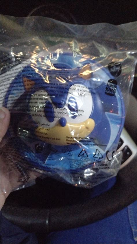 New Burger King Sonic Toy Promotion Suddenly Begins In Spain Merch