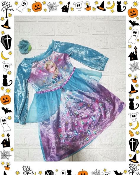 Elsa Costume, Babies & Kids, Babies & Kids Fashion on Carousell