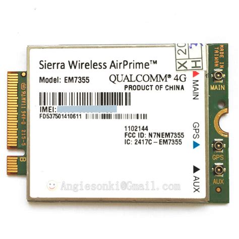 Sierra Wireless Airprime Em Ngff Gobi G Lte Module Wwan Wifi