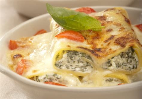 Cannelloni Z Serem Ricotta I Szpinakiem Doradcasmaku Pl