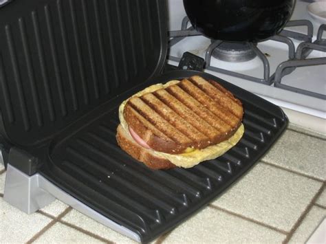 George Foreman Grill Breakfast Sandwich Recipe Genius Kitchen George Foreman Grill Grill