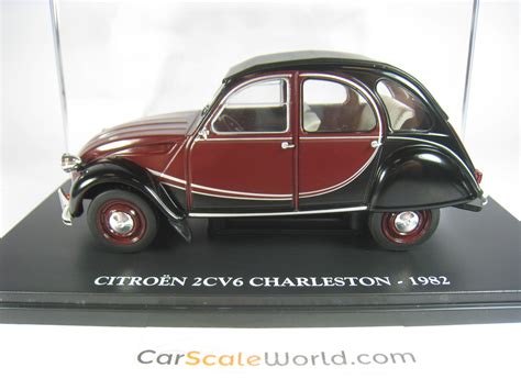 Citroen Cv Charleston Ixo Hachette Red Black