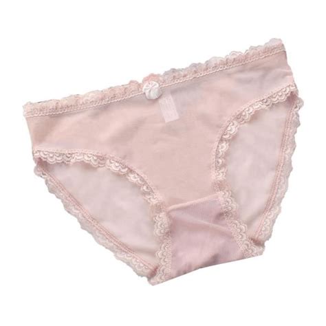 Femmes Sexy Sous V Tements En Dentelle Lingerie Tongs Culottes Dames