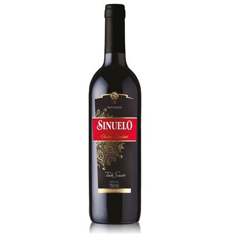 Vinho Tinto De Mesa Suave Sinuelo 750ml Submarino