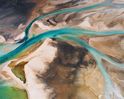 Aerial Photos Capture The Vibrant Beauty Of Shark Bay Australia