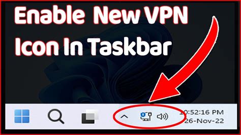 How To Enable New VPN ICON On Taskbar In Windows 11 Dev Version YouTube