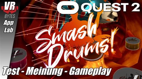 Smash Drums Vr Oculus Quest 2 App Lab Deutsch First Impression