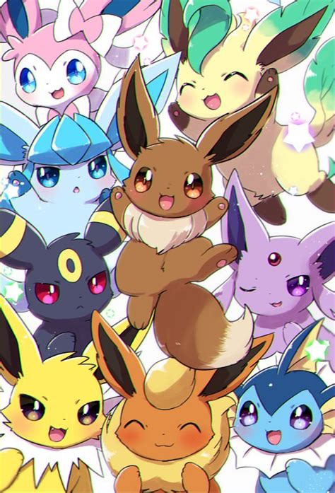 Eeveelution Pokémon Image By Kemoribon 3230890 Zerochan Anime