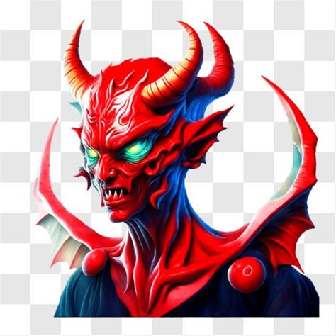 devil face png   premium transparent devil face png