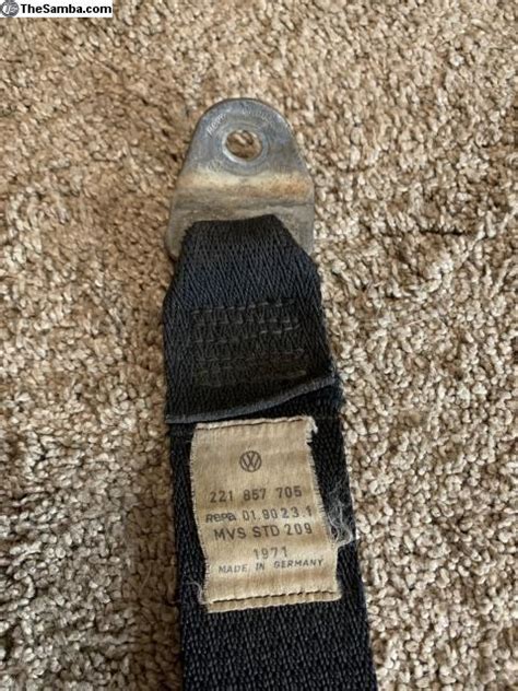 TheSamba VW Classifieds 1971 Seatbelt 221857705 VW 43