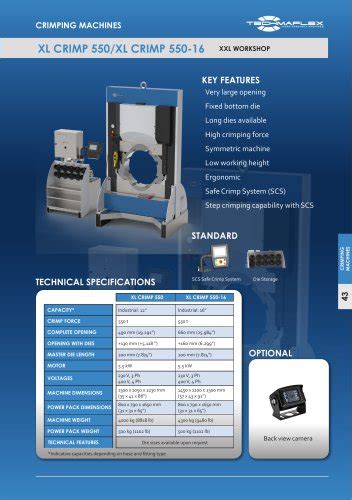 S Crimp Evo L Techmaflex Pdf Catalogs Technical