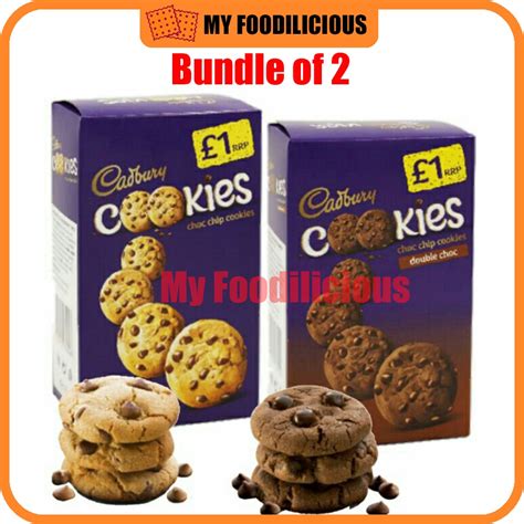 Cadbury Uk Chocolate Chip Cookies Choc Chip Cookies Double Choco Milk