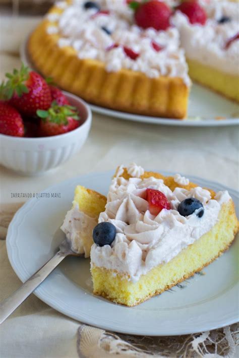 Crostata Morbida Con Camy Cream Impastando A Quattro Mani