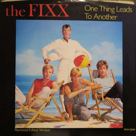 The Fixx One Thing Leads To Another 1983 Vinyl Discogs