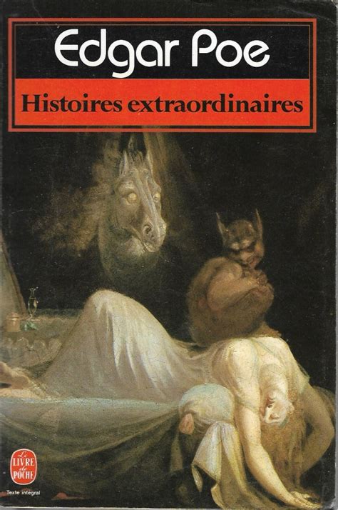 Histoires Extraordinaires Edgar Allan POE Fiche Livre Critiques