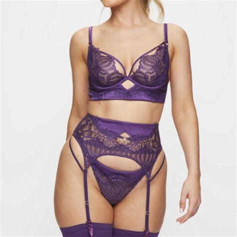 Ann Summers Women S Purple Bra Depop