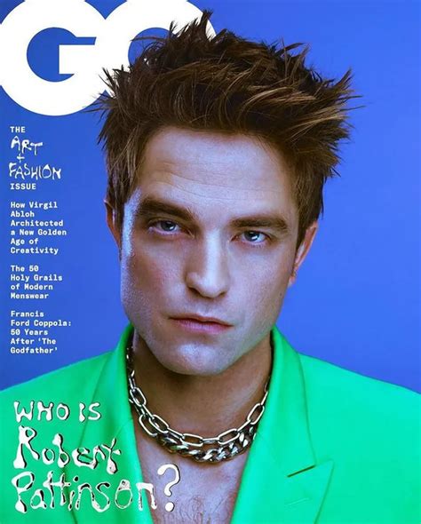 Robert Pattinson Modelo Pos Con Trajes Multicolores Para La Revista G