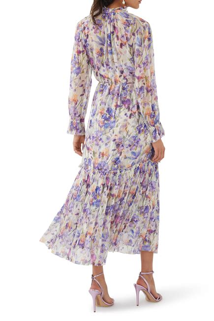 Buy Zimmermann Tama Tubular Midi Dress For Womens Bloomingdales Uae