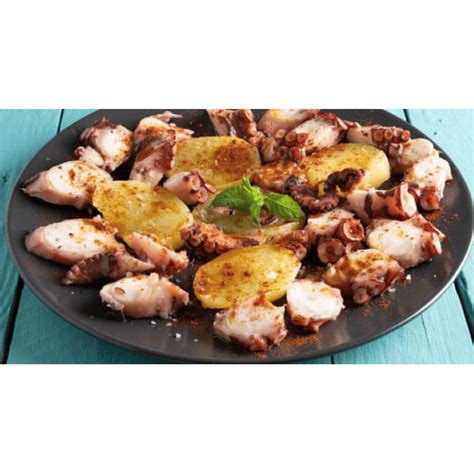 Pulpo Cocido Laminado Congelado Ivp