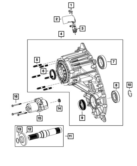 Mopar Transfer Case Position Sensor Aa Mopar Estores