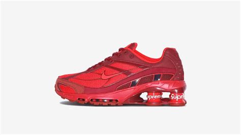 O Acheter Les Supreme X Nike Shox Ride Speed Red Au Meilleur Prix