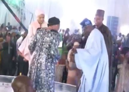 Video Of President Bola Tinubu And Wife Dancing With Vice President