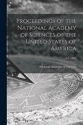 Proceedings Of The National Academy Of Sciences Of The United States Of