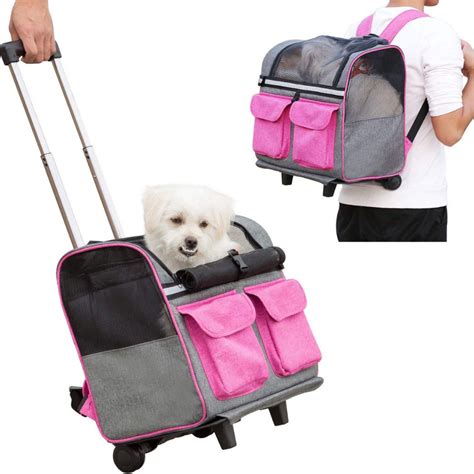 All-Purpose Travel Pet Carrier With Wheels – Paw Roll