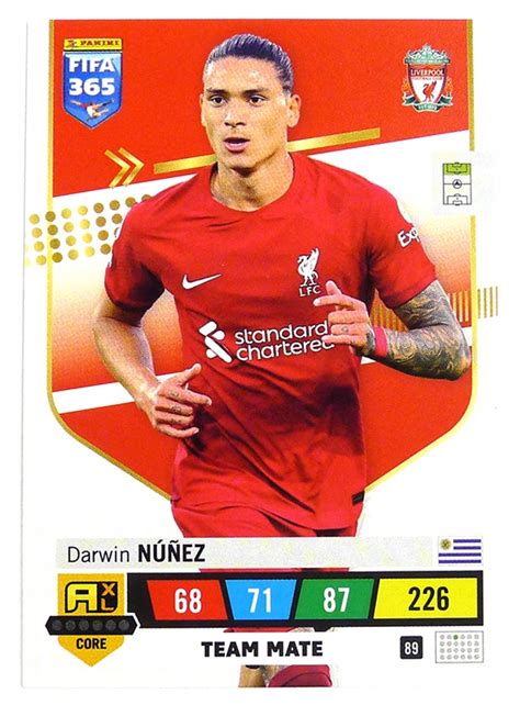 PANINI FIFA 365 2023 Karta Bazowa Darwin Nunez 89 13665637086