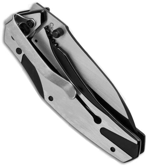 Navaja Smith And Wesson Frame Lock Drop Point Folding Knife White Black Universal De Deportes