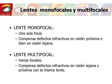 Tema 4 Clasificación de las lentes oftálmicas según su geometría