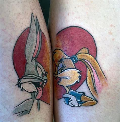 Top 100 Best Bugs Bunny Tattoos For Women Looney Tunes Design Ideas