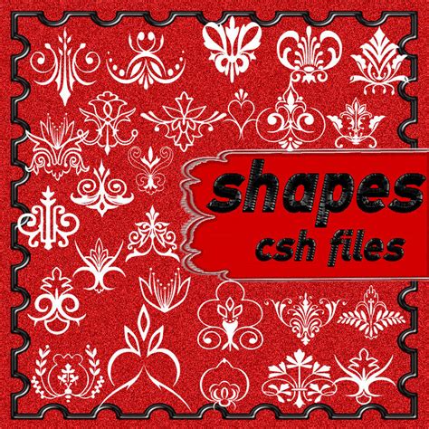 shapes for Photoshop by roula33 on DeviantArt