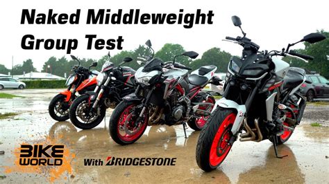 Naked Middleweight Bike Group Test K Youtube