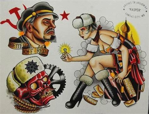 Communist Tattoo Designs Flash Tattoo Tattoo Designs Skin Art