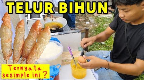 GILA APA INI JAJANAN SORE PALING DIGEMARI IBU IBU TELUR BIHUN GULUNG