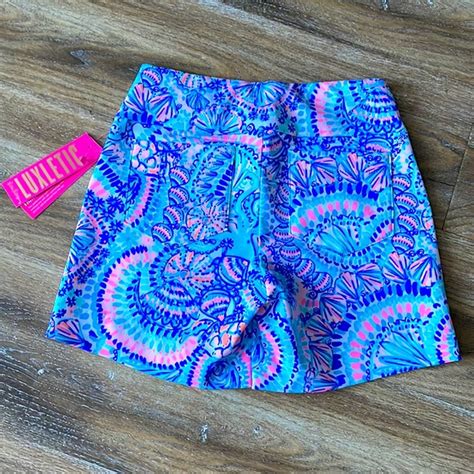 Lilly Pulitzer Shorts Lilly Pulitzer Luxletic Nakia Short Blue