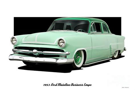 1953 Ford Mainline Business Coupe Photograph By Dave Koontz Pixels