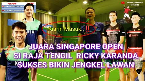 TAKTIK JITU RICKY KARANDA SUKSES BIKIN JENGKEL ADAM CLINTON SERU