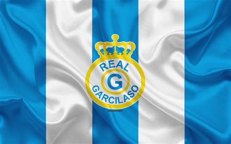 Descargar Fondos De Pantalla Real Garcilaso FC 4k El Logotipo De Seda