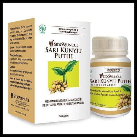 Sido Muncul Sari Kunyit Putih With Capsules Lazada