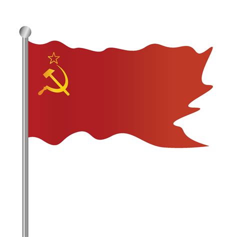 Country Red Flag Of Ussr Soviet Union 18852266 Vector Art At Vecteezy