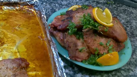 Orange Marmalade Pork Chops Youtube