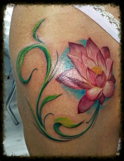 Tattoo Flor De Loto Mas Que Arte Valladolid Fernando Martin Maple