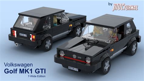 Lego Moc Mocturnal Golf Mk1 Gti 7 Wide Edition By Mocturnal