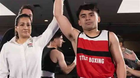 Boxing Manny Pacquiao Jr Wins His Second Amateur Fight Video Marca