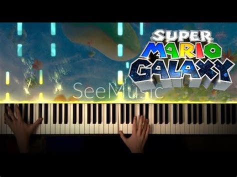 Gusty Garden Galaxy Super Mario Galaxy Piano Version READ