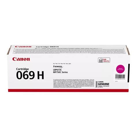 Canon H Rendement Lev Magenta Original Cartouche De Toner